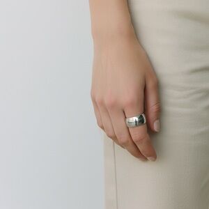 🐰 Sterling Silver Chunky Ring